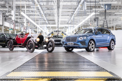 Bentley bouwt in 100 jaar net zoveel auto's als Toyota in één week