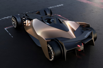 Nissan Ariya Single Seater concept brengt suv-techniek naar het circuit