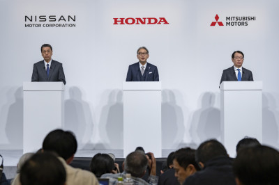 Nieuwe Japanse autogigant in de maak: fusie Nissan, Honda en Mitsubishi lijkt aanstaande