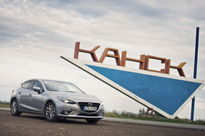 Mazda3 Tour - Dag 2: Krasnoyarsk - Cheremushki (703 km)