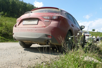 Mazda3 Tour - Dag 4: Kemerovo - Artybash (550 km)