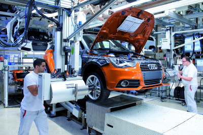 Europese autoproductie op zijn gat