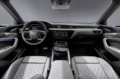 Dit is de Audi e-tron Sportback: coupé-kont verlaagt stroomverbruik