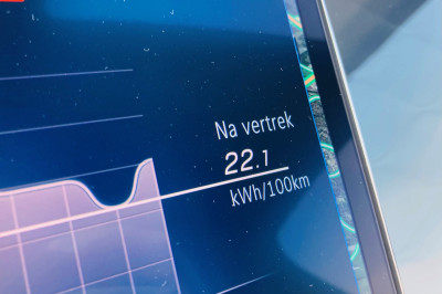 Mercedes EQE: actieradius gemeten bij 100 km/h en 130 km/h
