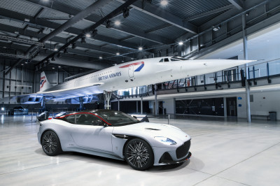 Aston Martin DBS Superleggera brengt ode aan Concorde