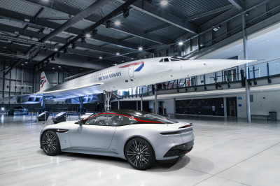 Aston Martin DBS Superleggera brengt ode aan Concorde