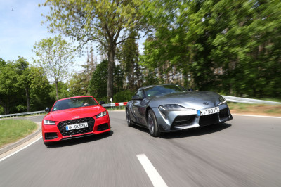 TEST Audi TT vs. Toyota GR Supra - zo snel én zuinig kunnen sportwagens zijn!