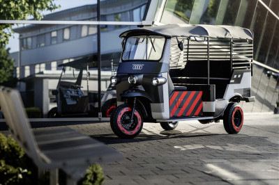 4 redenen waarom Audi deze elektrische tuktuk bouwt