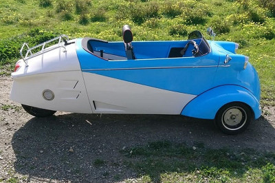 Voor 13.000 euro is deze nieuwe, elektrische Messerschmitt KR van jou