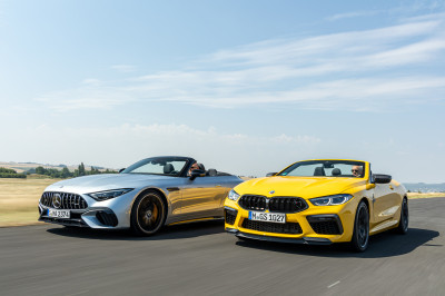 Test BMW M8 Cabrio & Mercedes-AMG SL 63 4Matic+ - wat is nu echt de beste Duitse cabriolet?