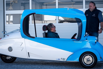 Voor 13.000 euro is deze nieuwe, elektrische Messerschmitt KR van jou