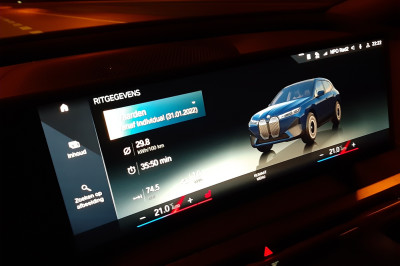 BMW iX: actieradius gemeten bij 100 km/h en 130 km/h