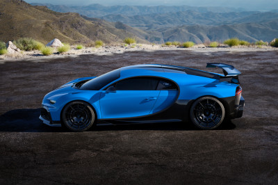 Dit is geen X-Wing uit Star Wars, dit is een Bugatti