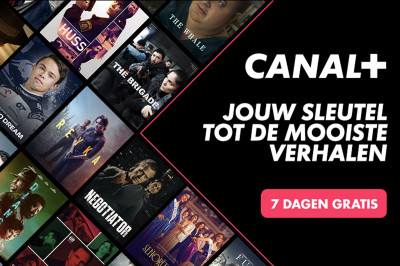 Kijk 7 dagen gratis CANAL+: nieuwe streamingdienst met tv, films én sport