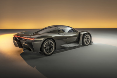 Je raadt nooit welk snelheidsrecord deze Porsche Mission X moet verbreken