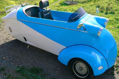 Voor 13.000 euro is deze nieuwe, elektrische Messerschmitt KR van jou