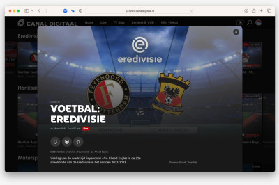 Feyenoord - Go Ahead live kijken? Hier vind je een gratis livestream