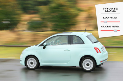 Private lease-aanbieding: rijd al vanaf 279 euro in een Fiat 500