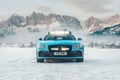 Bentley Continental GT transformeert tot brute ijsracer