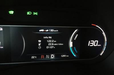 Kia e-Soul: actieradius gemeten bij 130 en 100 km/h