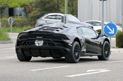 Een Lamborghini Huracán met terreinbanden, spatlappen en 4WD? Die komt eraan!