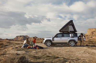 Je kunt nu slapen bovenop je Land Rover Defender