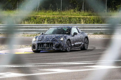 Dat de nieuwe Maserati GranTurismo elektrisch is, zie je aan z'n wielen