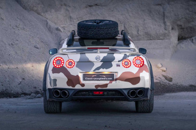 Met deze Nissan GT-R Offroad kun je de Dakar-rally rijden