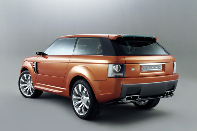 De cartooneske Range Stormer kondigde de Range Rover Sport aan