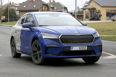 Kijk aan, de elektrische Skoda Enyaq iV komt er ook in coupévorm