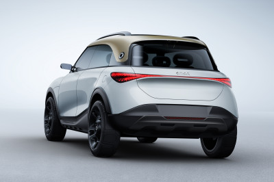 De Smart Concept #1 is een elektrische SUV die nooit een originaliteitsprijs zal verdienen