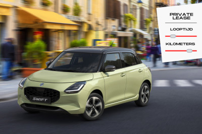 De nieuwe Suzuki Swift is vanaf 309 euro per maand beschikbaar voor private lease