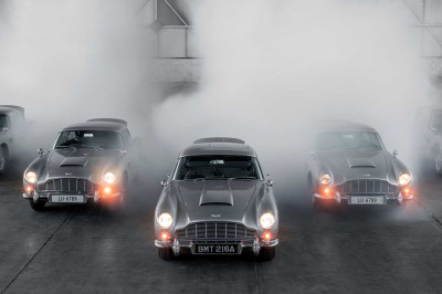 Zijn deze nieuwe Aston Martin DB5 Goldfinger-recreations nu al kapot?