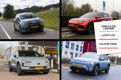 Top 10 - De populairste private leaseauto’s van 2024