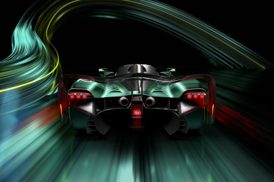 De atmosferische V12 van de Aston Martin Valkyrie AMR Pro krijst er 1014 pk uit!