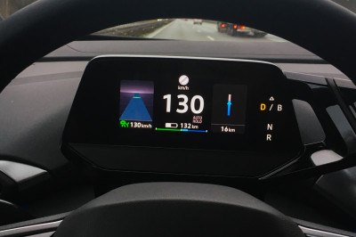 Volkswagen ID.4: actieradius gemeten bij 130 en 100 km/h