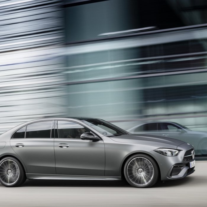 Herken jij de nieuwe Mercedes C-Klasse tussen alle andere Mercedessen?