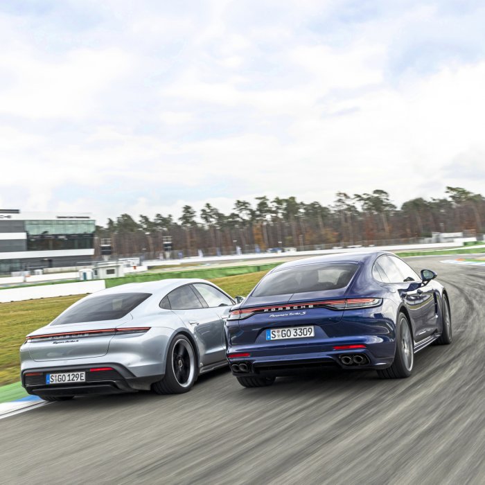 Test Porsche Taycan vs. Porsche Panamera: zoek de verschillen in het interieur