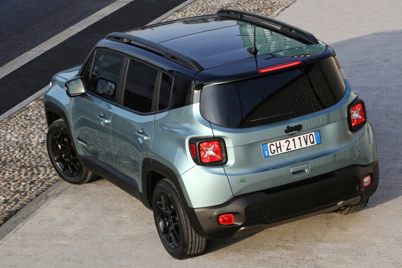 Not a fan of loading?  No problem.  The Jeep Renegade and Compass are now also available as a hybrid