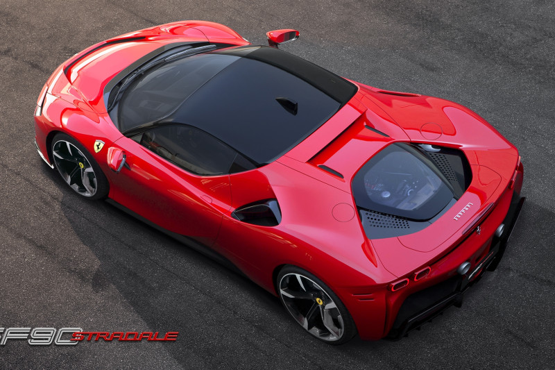 Ferrari SF90 Stradale - snelste Ferrari ooit is stekkerhybride!