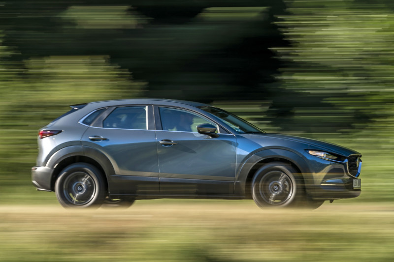 Wat is opvallend aan de Mazda CX-30?