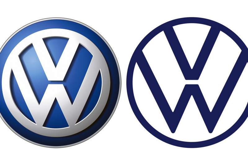 Zo nieuw is het nieuwe Volkswagen-logo natuurlijk ook weer niet