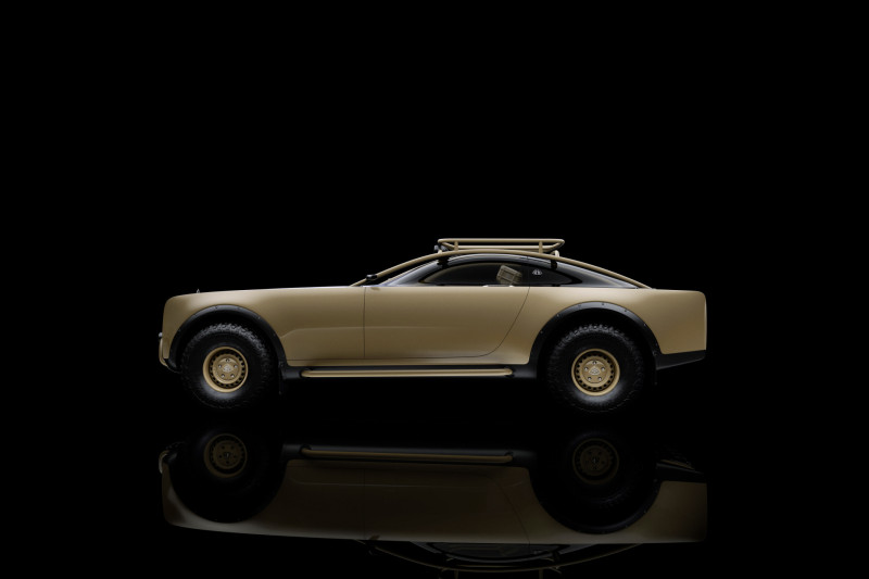 Into the jungle with a Maybach?  You can with this Project Maybach in Camel Trophy colors