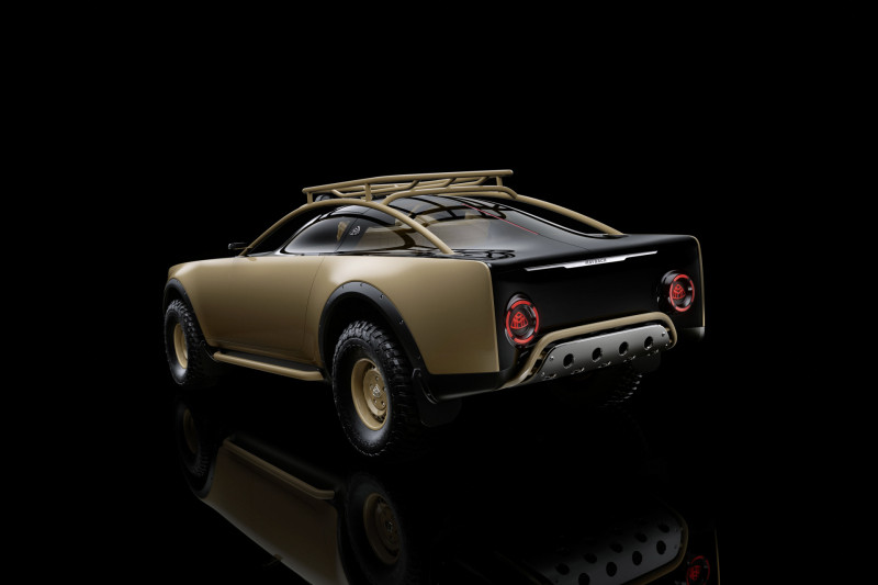 Into the jungle with a Maybach?  You can with this Project Maybach in Camel Trophy colors