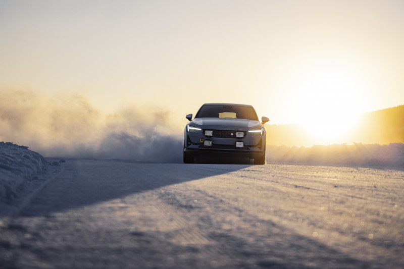 In the mood for endless winter fun?  Then this Polestar 2 'Arctic Circle' is for you