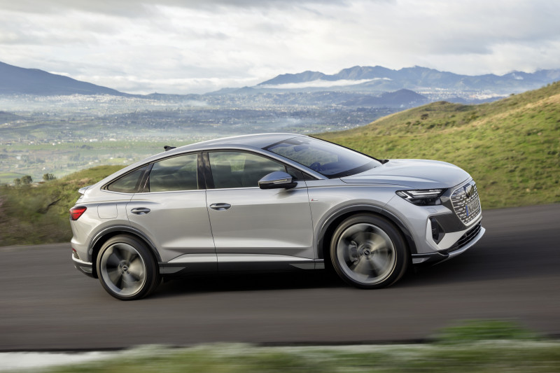 Prijs Audi Q4 E-Tron Sportback: minder hoofdruimte, meer geld