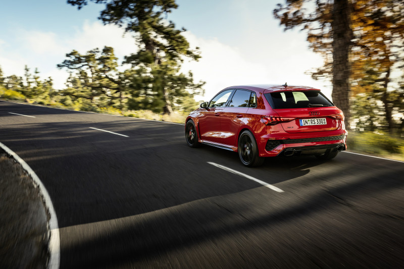 The new Audi RS 3: why the Mercedes-AMG A 45 S 4Matic+ can start sweating
