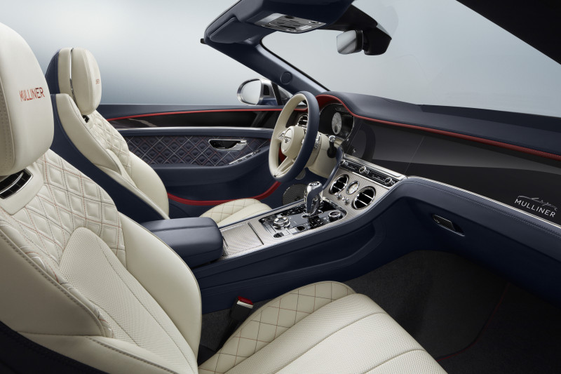 Deze Bentley Continental GT Mulliner heeft 400.000 stiksels aan boord!