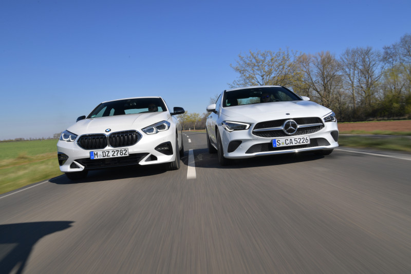 Test: is de BMW 218i Gran Coupé sneller dan de Mercedes CLA 180?