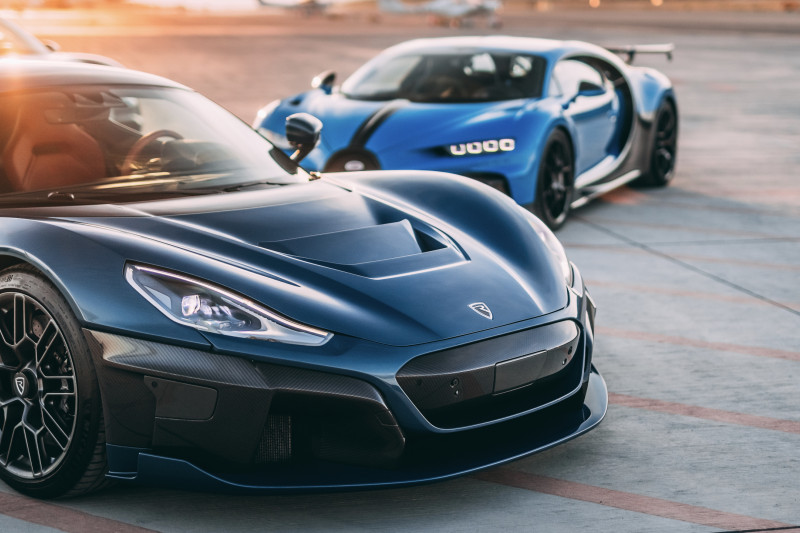 Bugatti merged with Rimac.  Volkswagen no longer owned